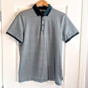 Ted Baker London Gray Polo Shirt